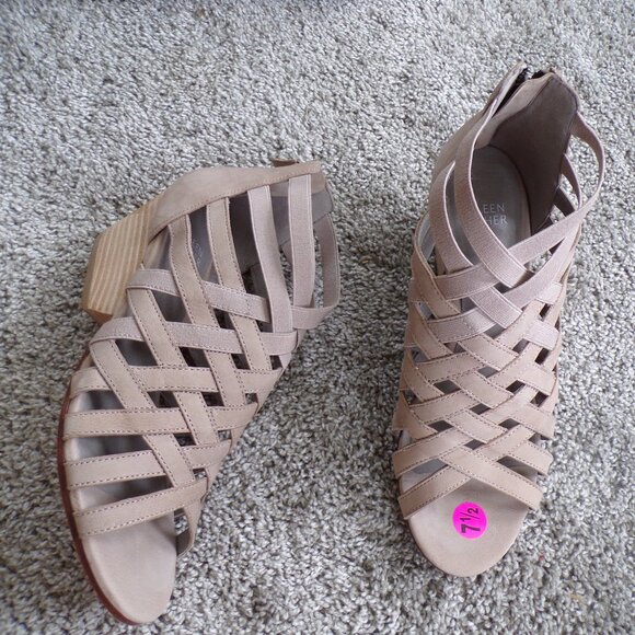 Eileen Fisher leather sandals 7.5 - Picture 1 of 8